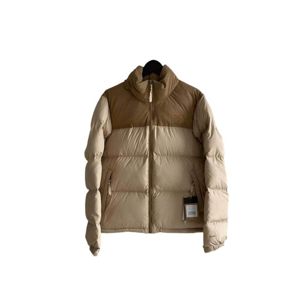 THE NORTH FACE 010 Golden Brown Beige Down Jacket