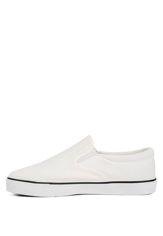 Laszlo Canvas Slip On Sneakers