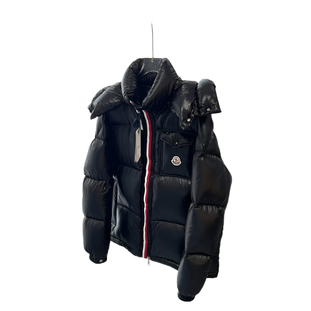 Moncler Men's Montbeliard Black Short Down Jacket