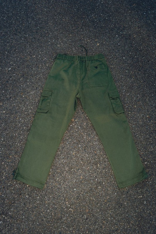 Man's Twill Relaxed Fit Cargo Pant