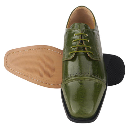 BRUCE Leather Oxford Style Dress Shoes