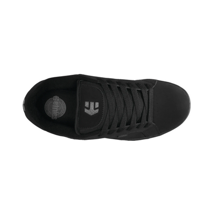 ETNIES 4101000203 013 FADER MN'S (Medium) Black Suede & Synthetic Skate Shoes