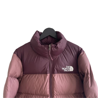 THE NORTH FACE 009 Burgundy Down Jacket