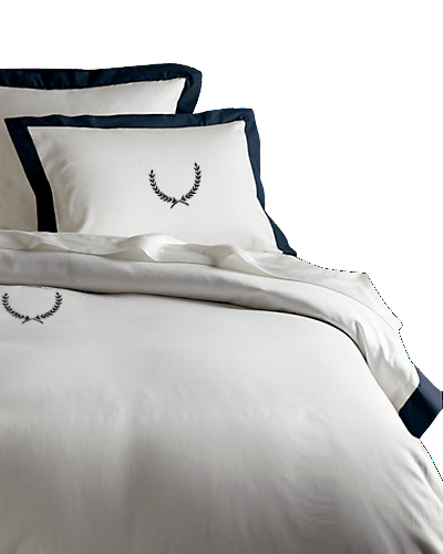 400tc Liaison Luxembourg Duvet Navy