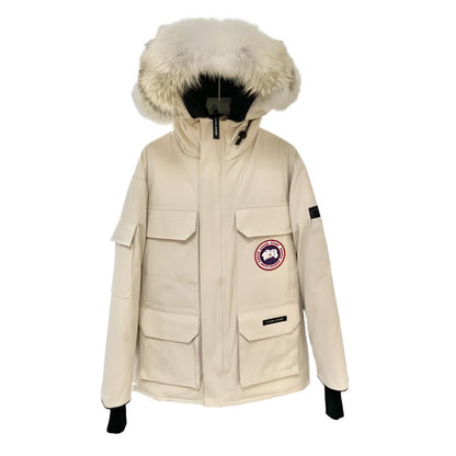 Canada Goose 006 Light Beige Expedition  Down Jacket