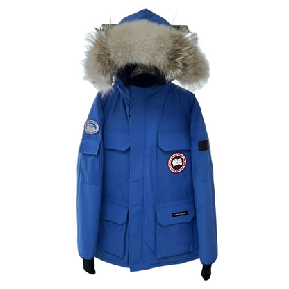 Canada Goose 007 Dark Blue Expedition Down Jacket