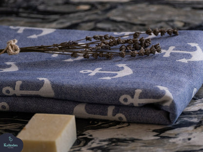 Turkish Cotton Bath and Hand Towel Set