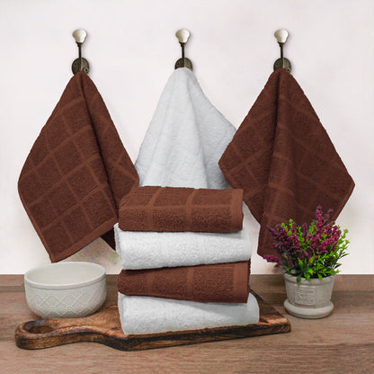 BleachSafe® Square Check Kitchen Towel 6-pack