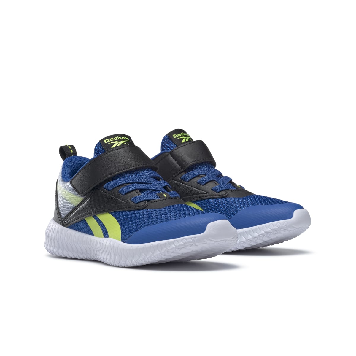 REEBOK GX4005 FLEXAGON ENERGY ALT 3.0 YTH'S (Medium) Blue/Black/Yellow Textile Running Shoes