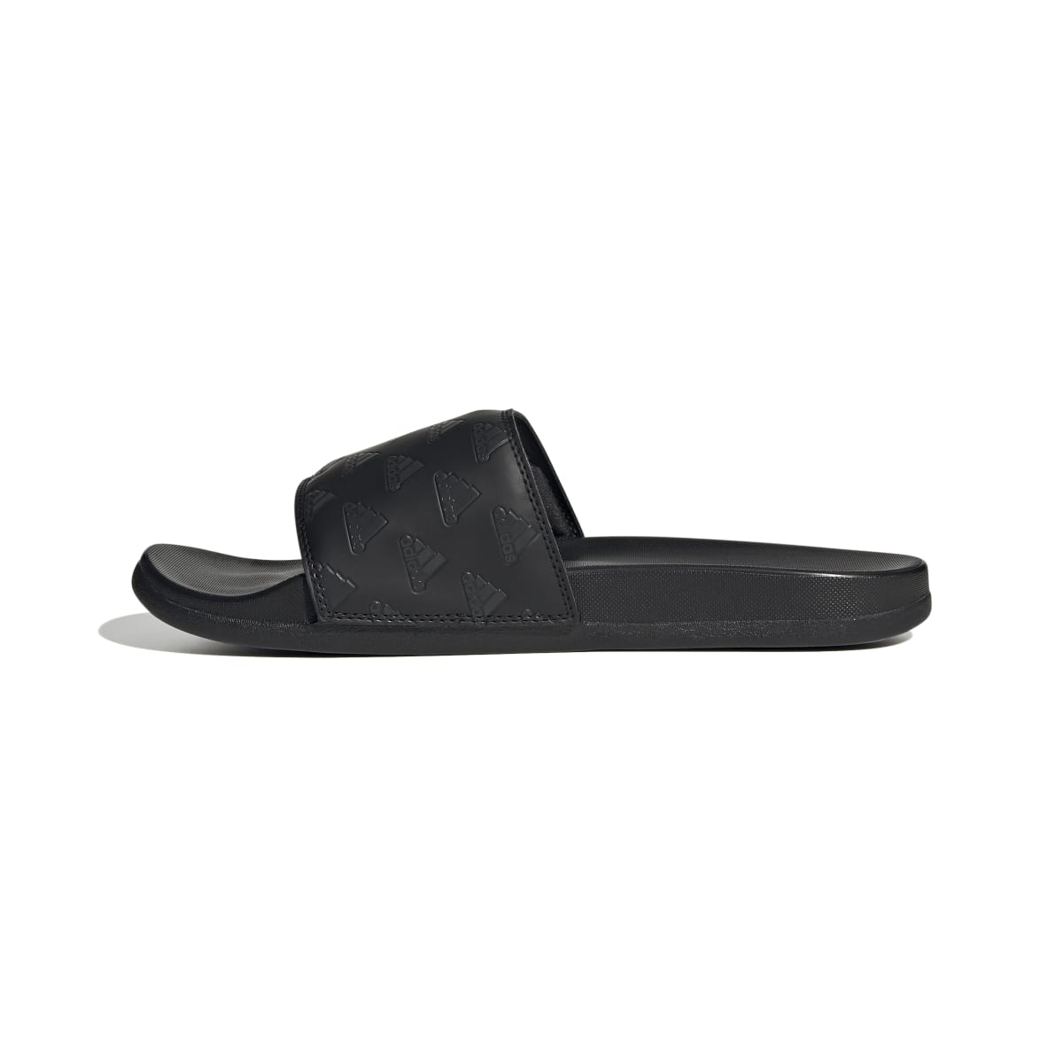 ADIDAS GV9736 ADILETTE COMFORT MN'S (Medium) Black/Carbon/Black Synthetic Sandals - UE Fashion