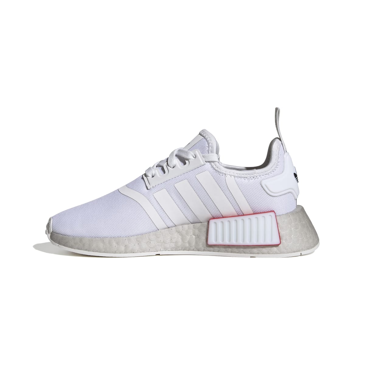 ADIDAS GY4279 NMD_R1 JR'S (Medium) White/White/Grey Mesh Running Shoes