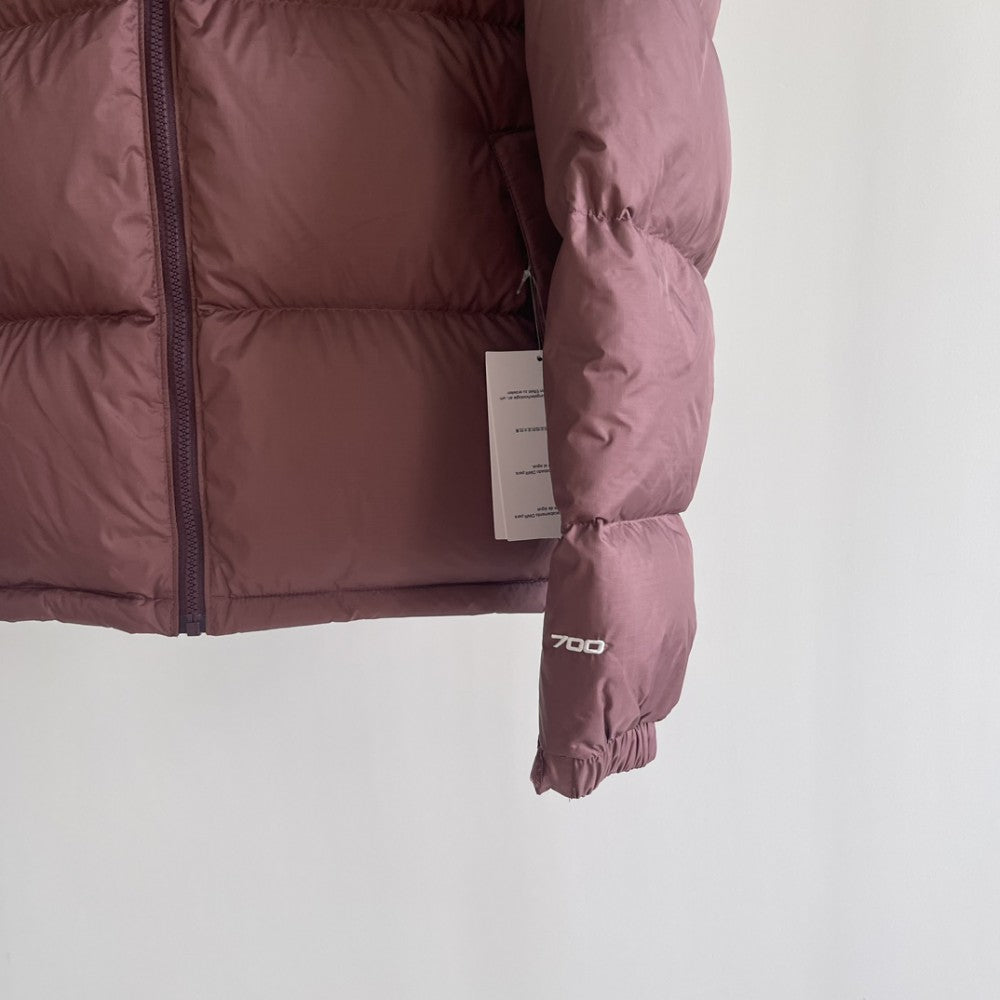 THE NORTH FACE 009 Burgundy Down Jacket