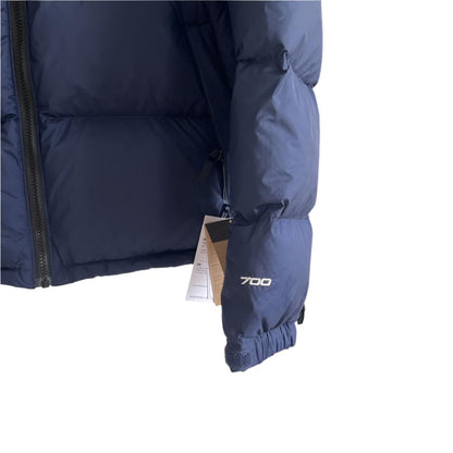 THE NORTH FACE 011 Dark Navy Blue Down Jacket