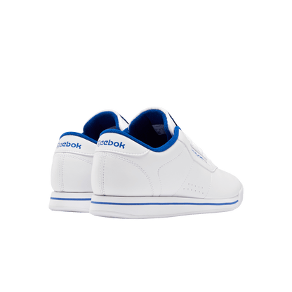 REEBOK FV5294 PRINCESS WMN'S (Medium) White/White/Collegiate Royal Synthetic/Leather Lifestyle Shoes