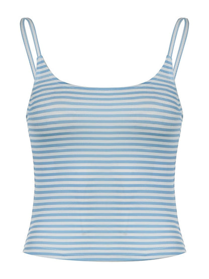 Devine Striped Scoop Neck Cami