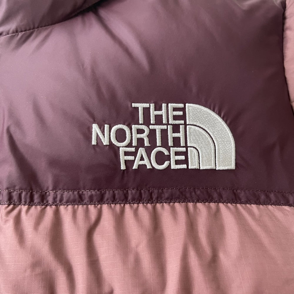 THE NORTH FACE 009 Burgundy Down Jacket