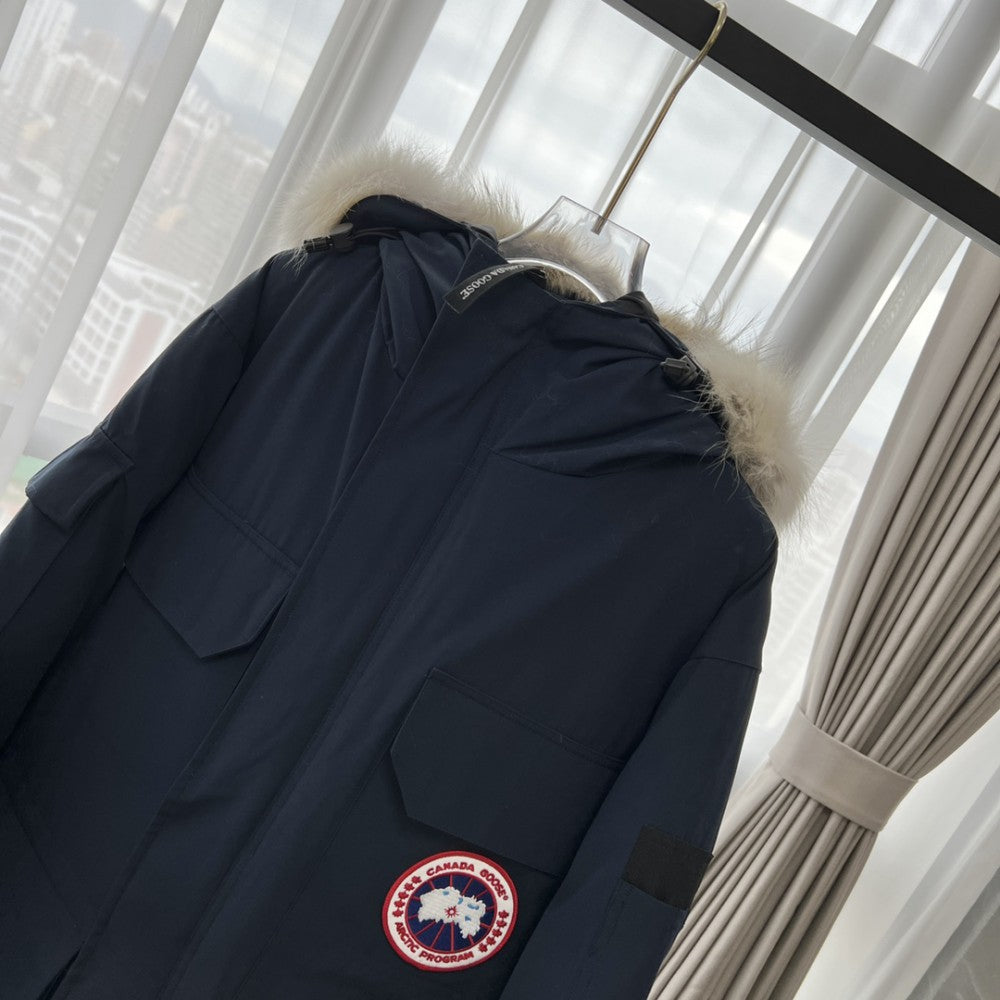 Canada Goose 001 Navy Blue Expedition Down Jacket