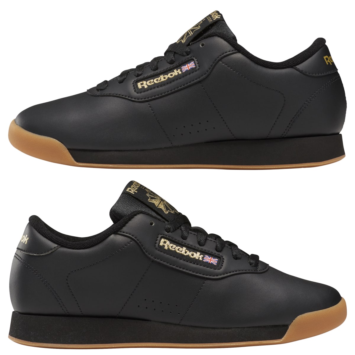 REEBOK BS8457 PRINCESS WMN'S (Medium) Black/Black/Black Synthetic/Leather Lifestyle Shoes - UE Fashion