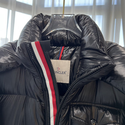 Moncler Men's Montbeliard Black Short Down Jacket