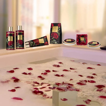 Exquisite Romantic Rose Spa Gift Basket – The Perfect Gift for Relaxation & Rejuvenation - UE Fashion