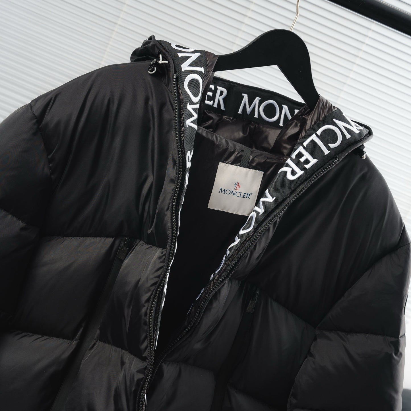 Moncler Men's Montcla Logo-Hood Puffer Jacket