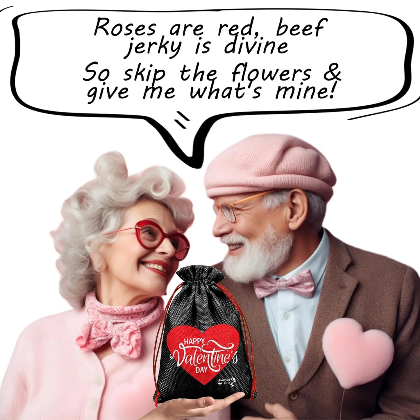 Valentine's Day Beef Jerky Gift Basket – A Unique Savory Surprise for Him - UE Fashion