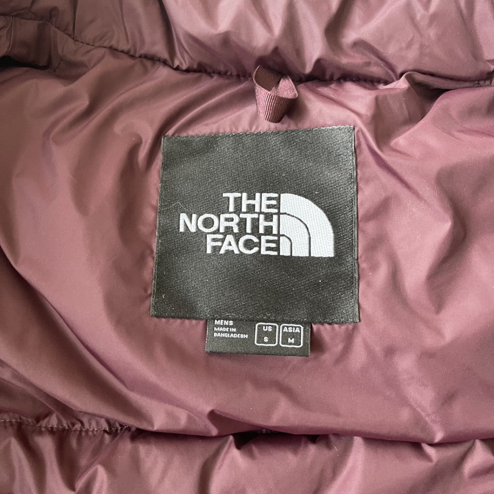 THE NORTH FACE 009 Burgundy Down Jacket