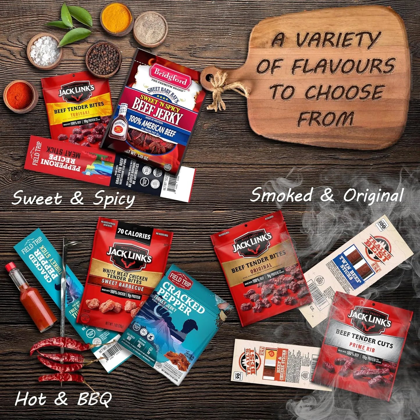 Valentine's Day Beef Jerky Gift Basket – A Unique Savory Surprise for Him - UE Fashion