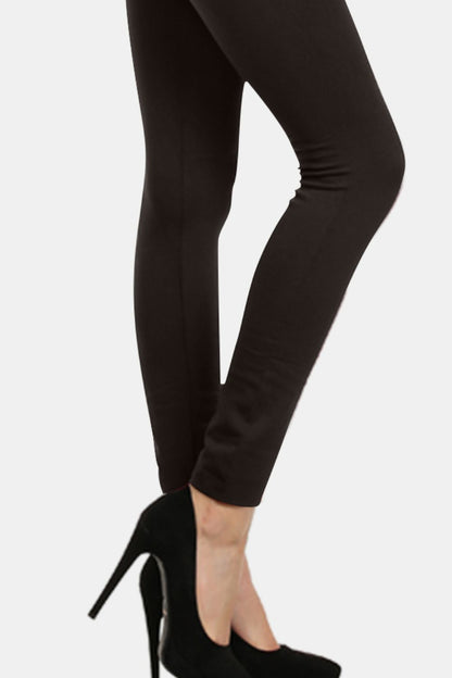 Yelete Seamless High Waist Fleece Leggings