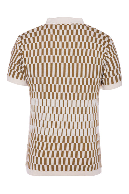 Santino | Jacquard Knit Polo