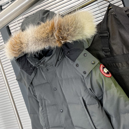 Canada Goose Fusion Black Ash Down Jacket