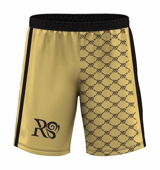 Rose Paulino Official Mens Gold Shorts