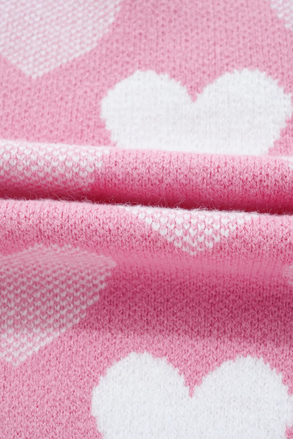 Heartfelt Pearled Sweater for Valentine's Day - UE Fashion