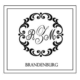 Brandenburg Decorative Pillow * CUSTOMIZABLE *