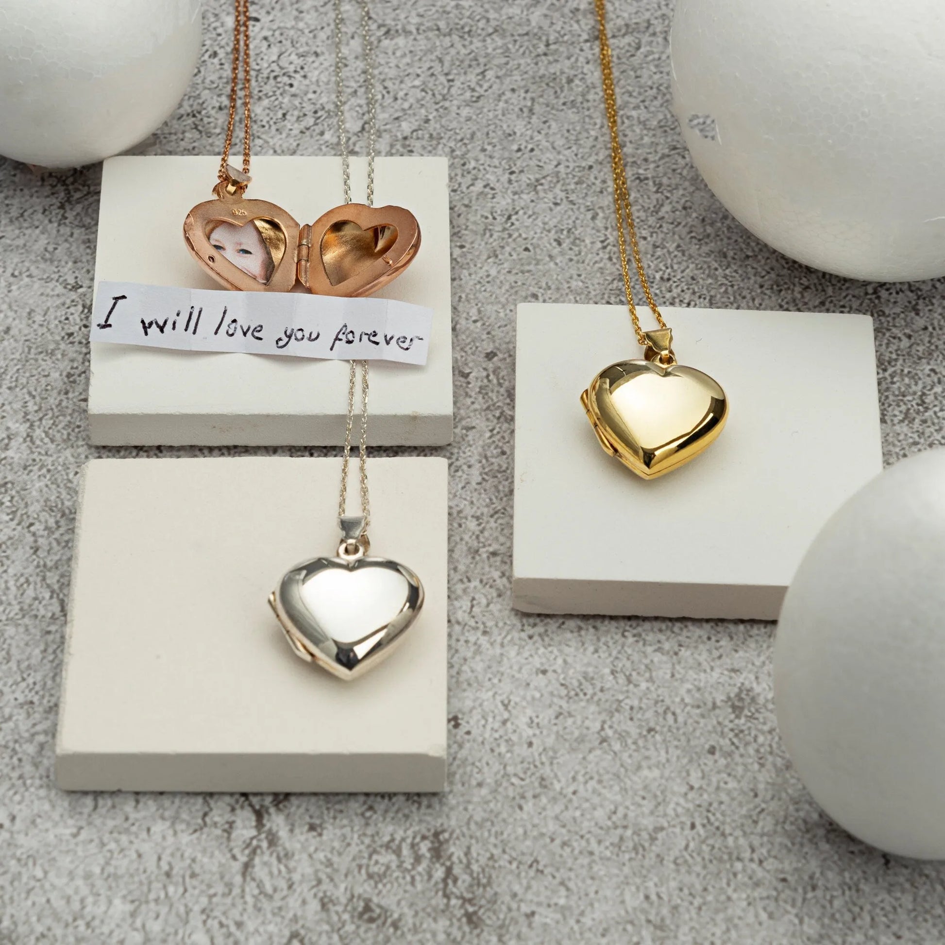 Personalized Heart Locket Necklace for Valentine's Day Gifts - UE Fashion