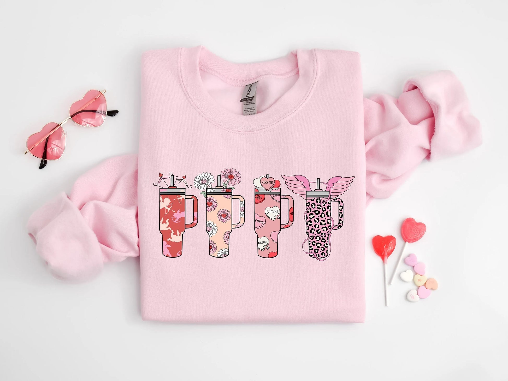 Custom Valentine's Day 100% Cotton T-shirt - High-Quality Kids' Design - UE Fashion