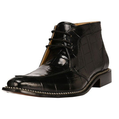 Liam Genuine Leather Lace-Up Style Boots for Men