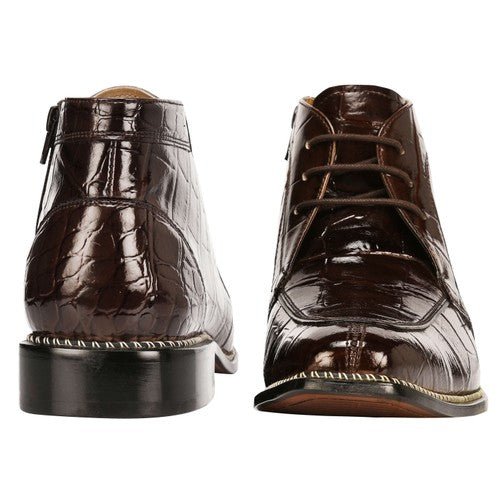 Liam Genuine Leather Lace-Up Style Boots for Men