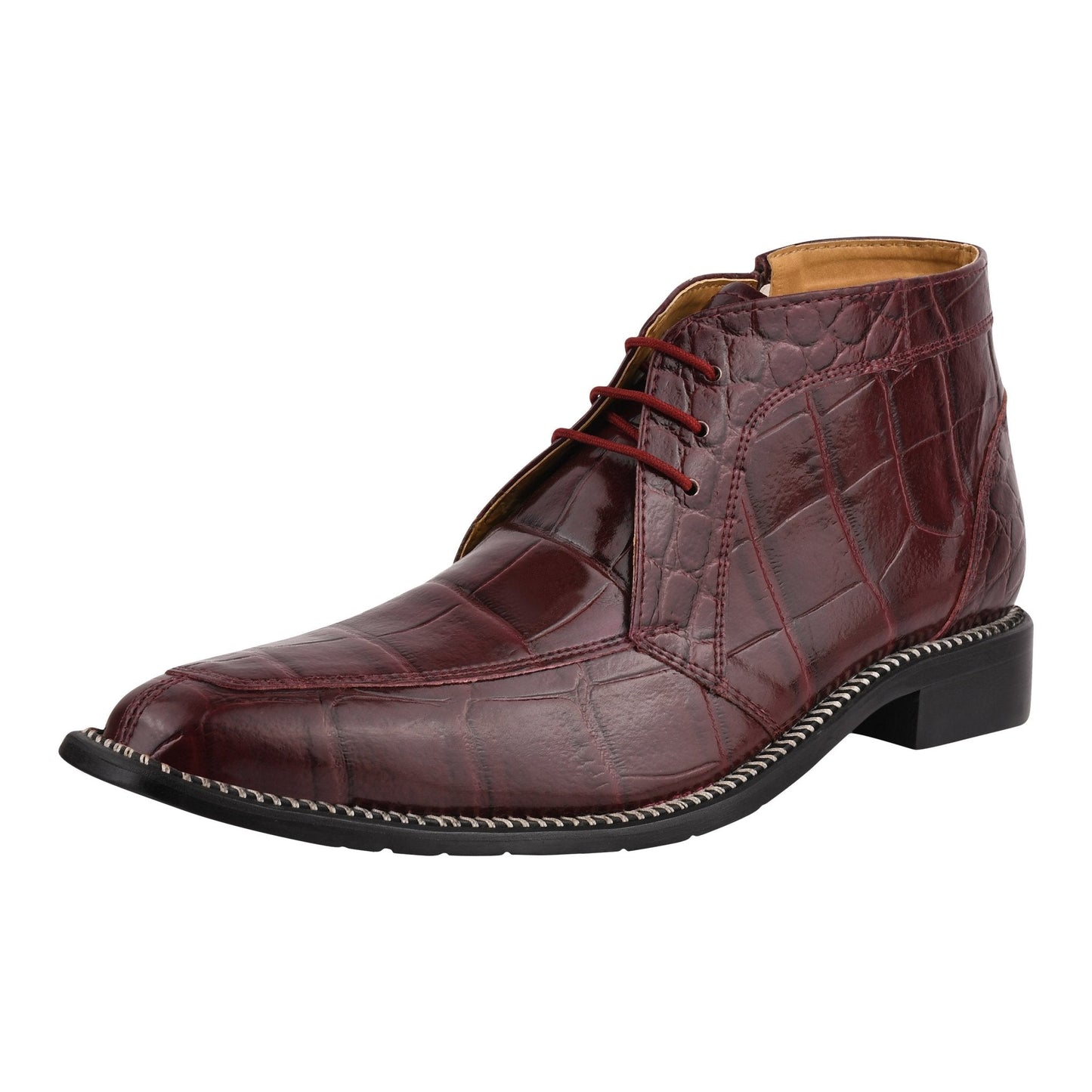 Liam Genuine Leather Lace-Up Style Boots for Men